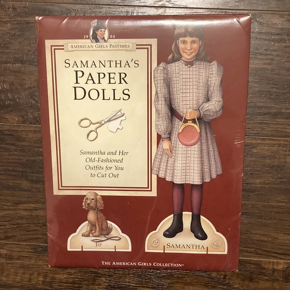American Girls Samantha’s Paper Dolls Pleasant Company